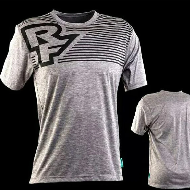 2022 New Summer Men Blue Grey RACEFACE Cycling jersey MTB off road mountain Bike Mens short Bicycle clothes jerseys | Спорт и