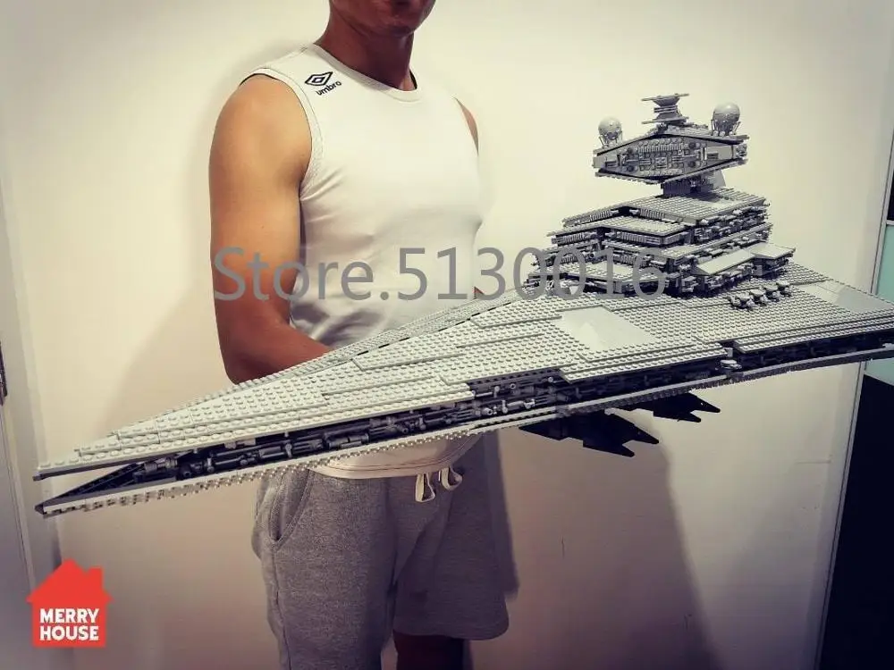 Продажа В наличии 05027 в Имперский Звездный Разрушитель UCS бойцов 3250 из серии