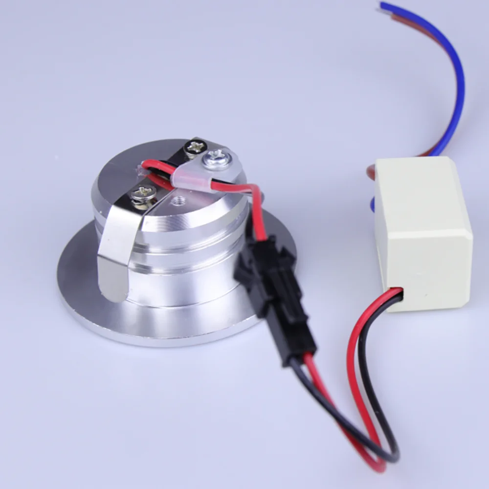 Wall Sconce Lamps Embedded with Mounting Box Round Nightlight AC85-265V/DC12V