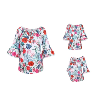 

Maternity Clothes Women Short Sleeve Floral Printed Blouse Pregnancy Tops T-Shirt Casual Fashion Clothes