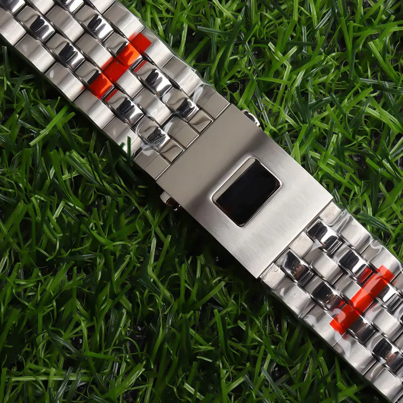 High Quality Stainless Steel Watch Bracelet Bands For Pilot's Iw377710  Iw327015 Iw377719 Iw377717 Watch Prats 20mm 21mm - Watchbands - AliExpress