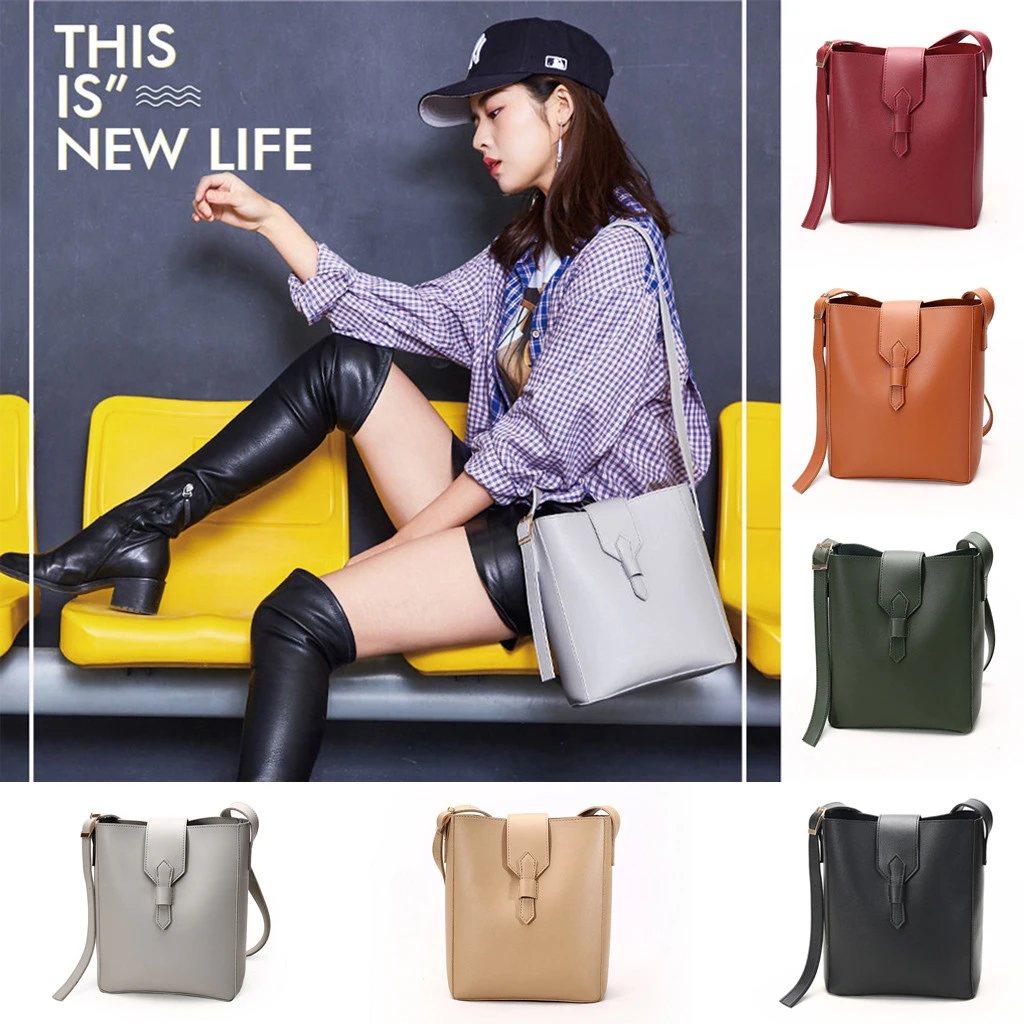 Women Bag Bucket  Messenger Fashion One-Shoulder Female Small Mini Crossbody Shoulder Handbags Messenger Pack Shopper 820