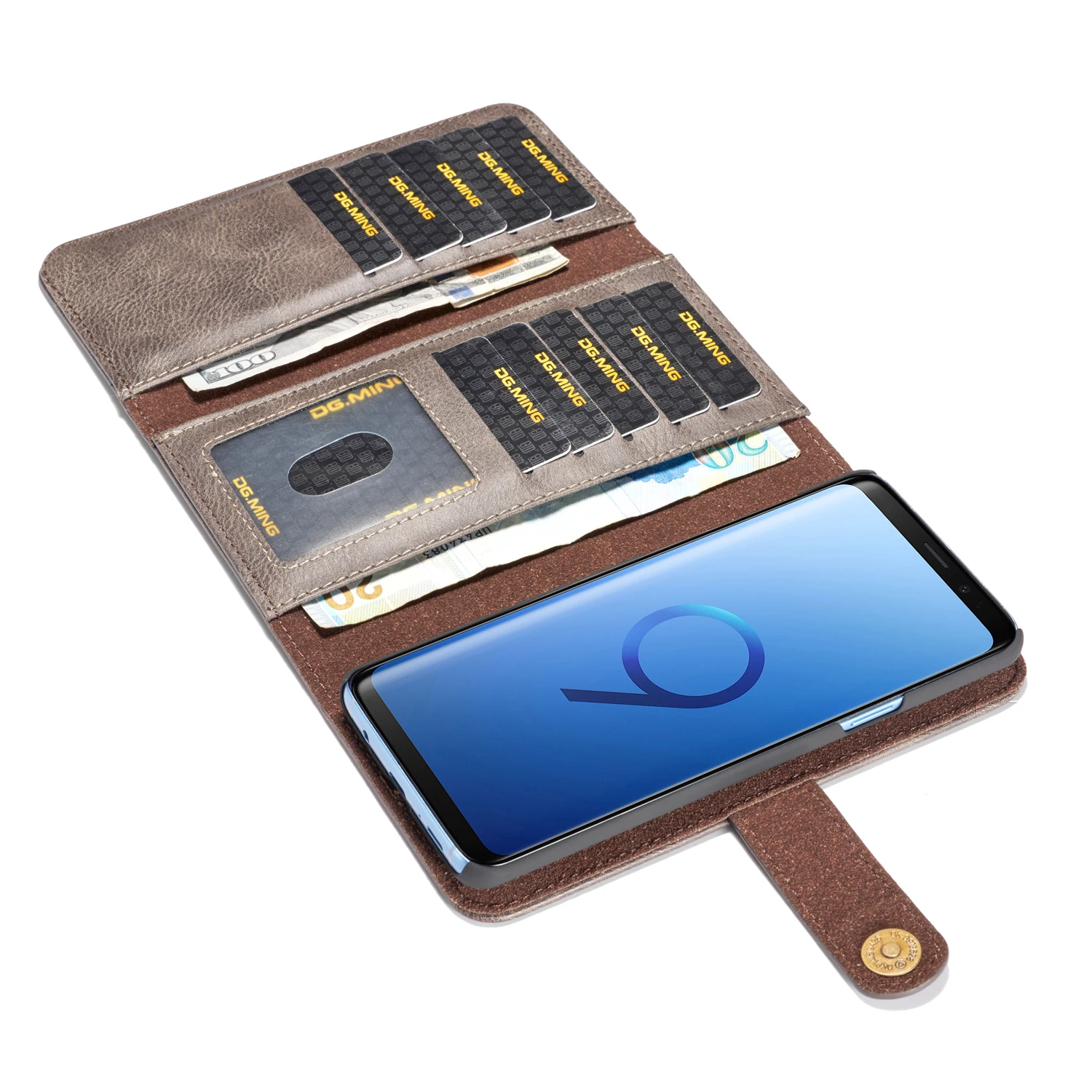 Для samsung Note10 Plus, кожаный чехол-книжка, кошелек, Многофункциональный магнитный чехол для телефона, для Galaxy S7 Edge, S8, S9, S10 Plus, E Note 8, 9