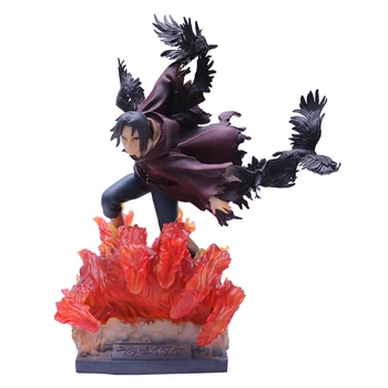

Naruto Shippuden Akatsuki Anime Model Uchiha Itachi GK Action Figure 40CM PVC Flame Susanoo Ver. Statue Collectible Toy Figma