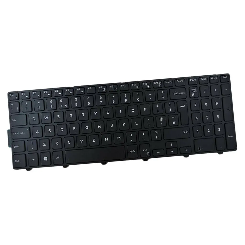 Британская раскладка клавиатуры ноутбука заменить для Dell Inspiron 15-3000 5000 3541 3542 3543 5542 3550 5545 5547 15-5547 15-5000 15-5545