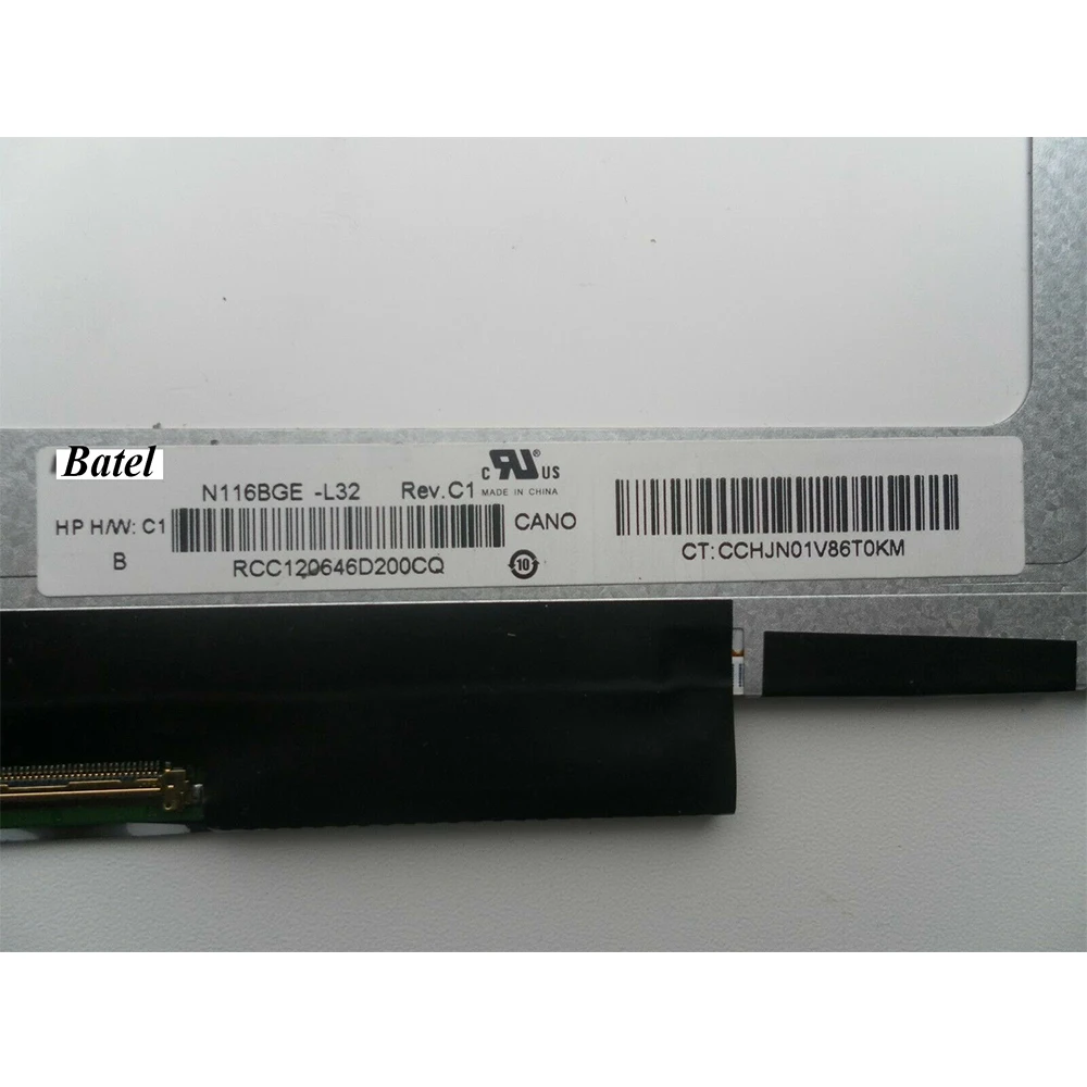 Светодиодный экран 11 6 &quot40pin Для InnoLux ЖК-дисплей матрица ноутбука HD 1366X768 REV.C1 N116BGE L32