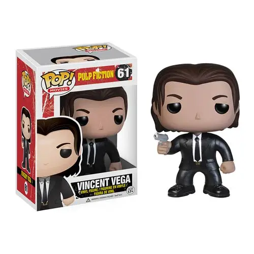 Funko Pop Movie Pulp fiction Jules Vincent Vega коллекция фигурок виниловая кукла модель игрушки - Цвет: with retail box