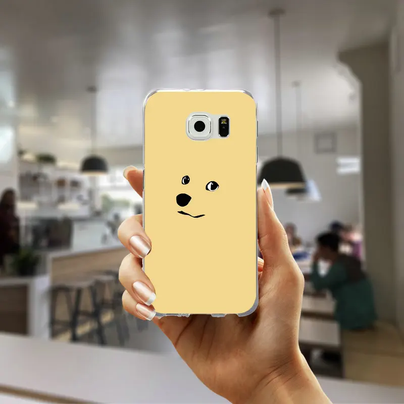 Мягкий чехол для samsung M10 M20 M30 M40 A10 A20 A30 A40 A50 A60 A70 A80 A90 A20E A8 A9 Star Pro красивые Doge мем