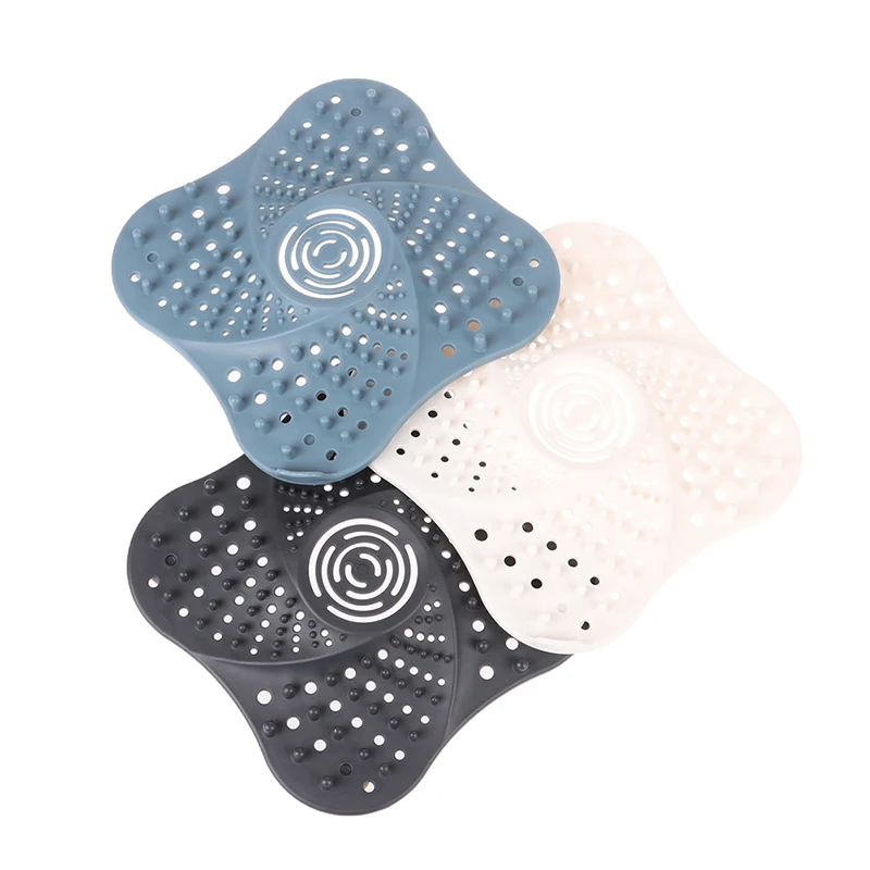 Anti-blocking Hair Catcher Stopper Plug Trap Shower Floor Drain Covers Sink Strainer Filter Bathroom Kitchen Accessories | Дом и сад