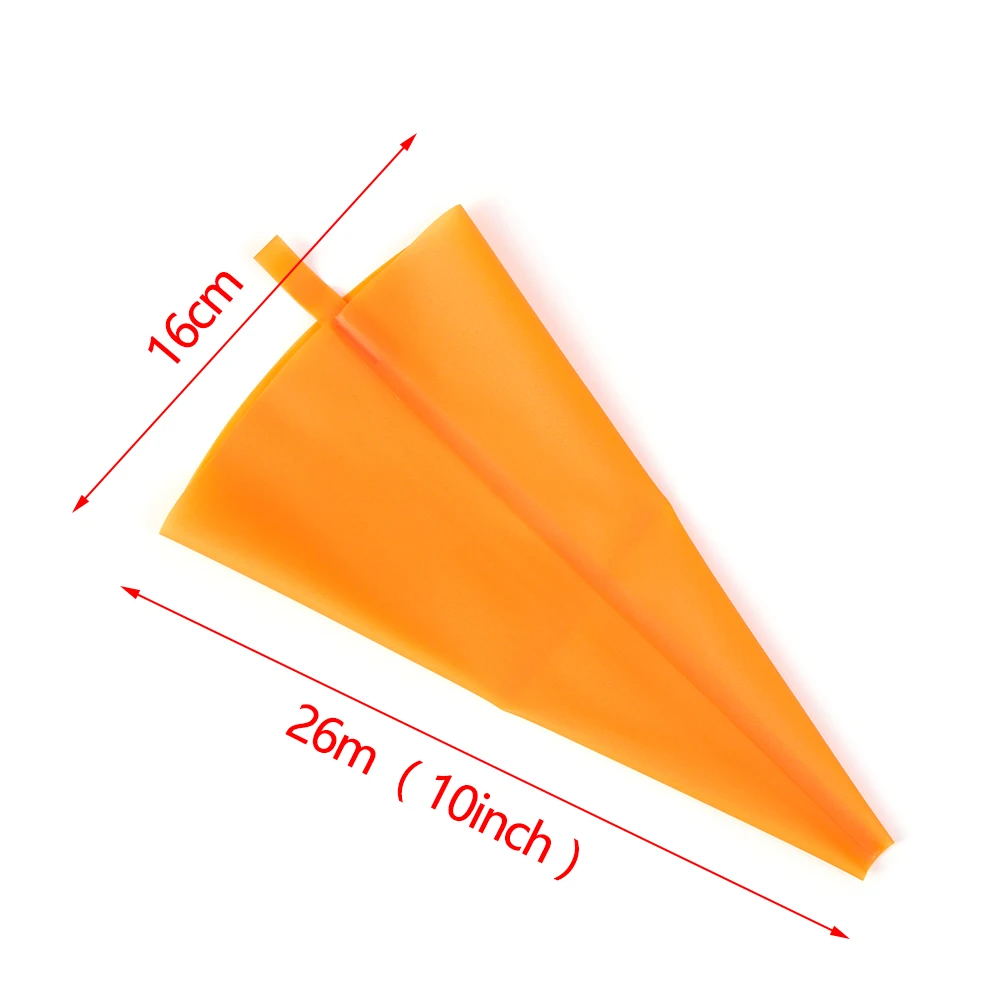 Многоразовый силиконовый кондитерский мешок 4 размеров, кондитерский мешок для украшения торта, кекс «сделай сам», насадок, кухонные инструменты для выпечки