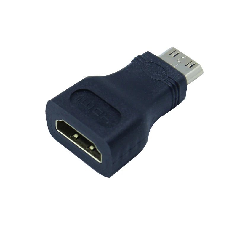 

Mini HDMI Adapter 1080P Gold Plated Connector Plug Mini HDMI Male to Standard HDMI Female Extension Converter