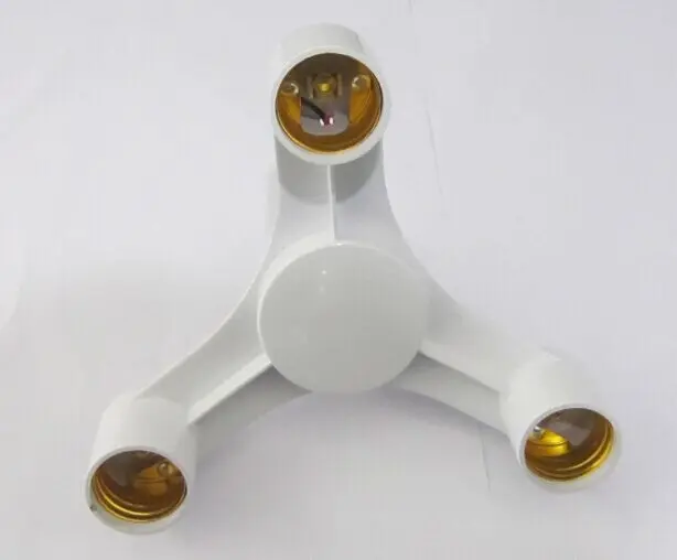 

Wholesale E27 Turn Three Head Four Five Conversion Lamp Base