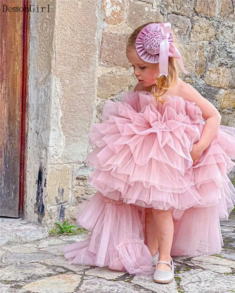 Robe De Noël Pour Fille - Manches Longues, Jupe En Tulle, Imprimé Père Noël, Tailles 6 Mois à 6 Ans