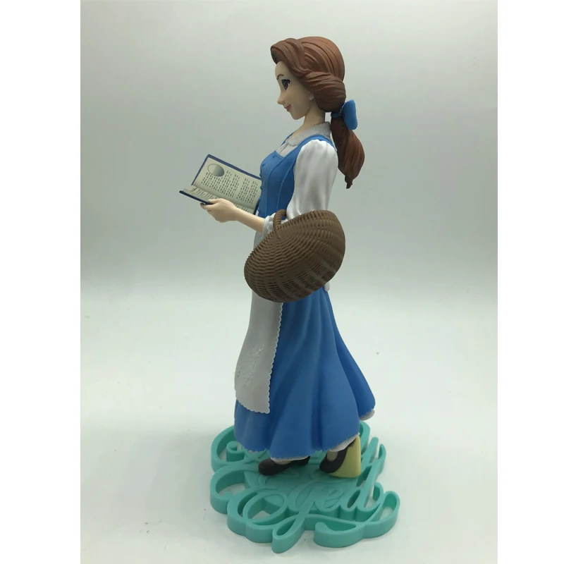 Оригинальная игрушка 24 см beauty& the Beast-Belle с основой для чтения, фигурка, Коллекционная модель, игрушка для подарка