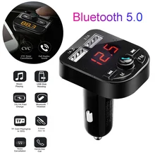 Bluetooth Автомобильный USB fm-передатчик беспроводной радио mp3-плеер