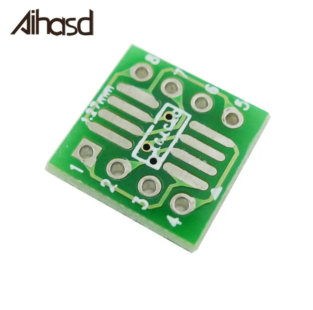 SOP8 SSOP8 TSSOP8 to DIP8 인터포저 모듈, PCB 보드 어댑터 플레이트, 5 개|tssop8 adapter ...