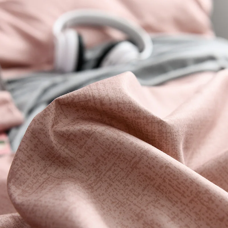 Двуспальную Однотонные Стёганое одеяло крышка Подушка Чехол три комплекта однотонные Цвет 3/4 шт постельное белье, покрывало на кровать листа Постельное белье