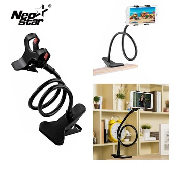 

Long Lazy Arm Phone Stand Holder 360 Degree Flexible Bed Desk Mobile Phone Stand Table Clip Bracket Mount For iPhone 8 7 6S