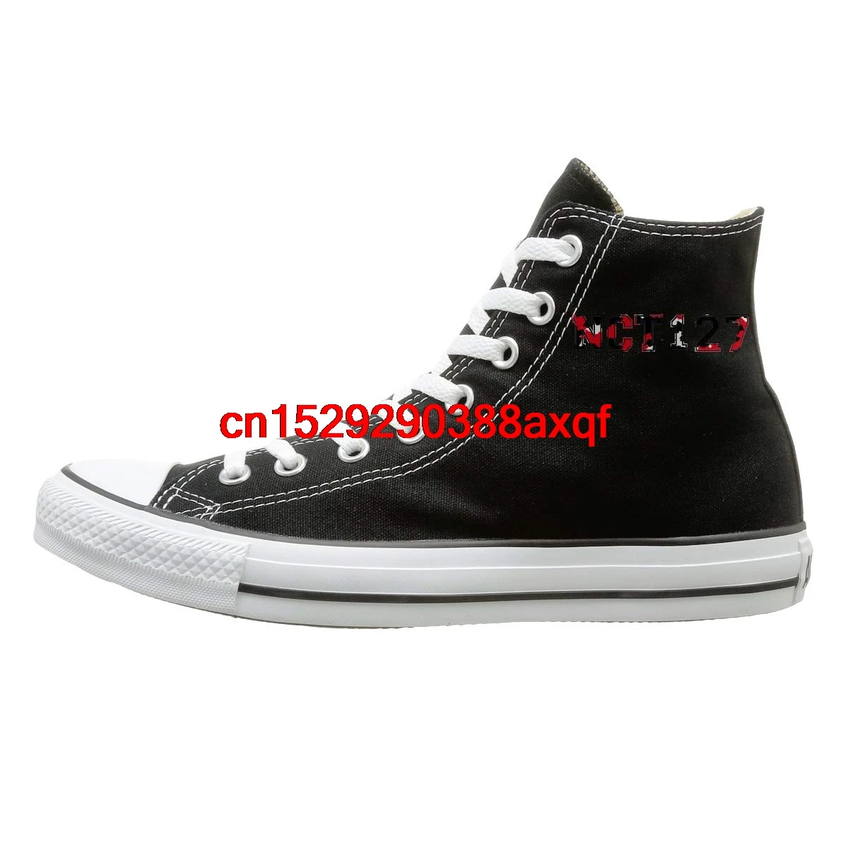 

High-top Canvas Shoes Sneaker NCT-127 Casual Walking Shoes for Mens Womens