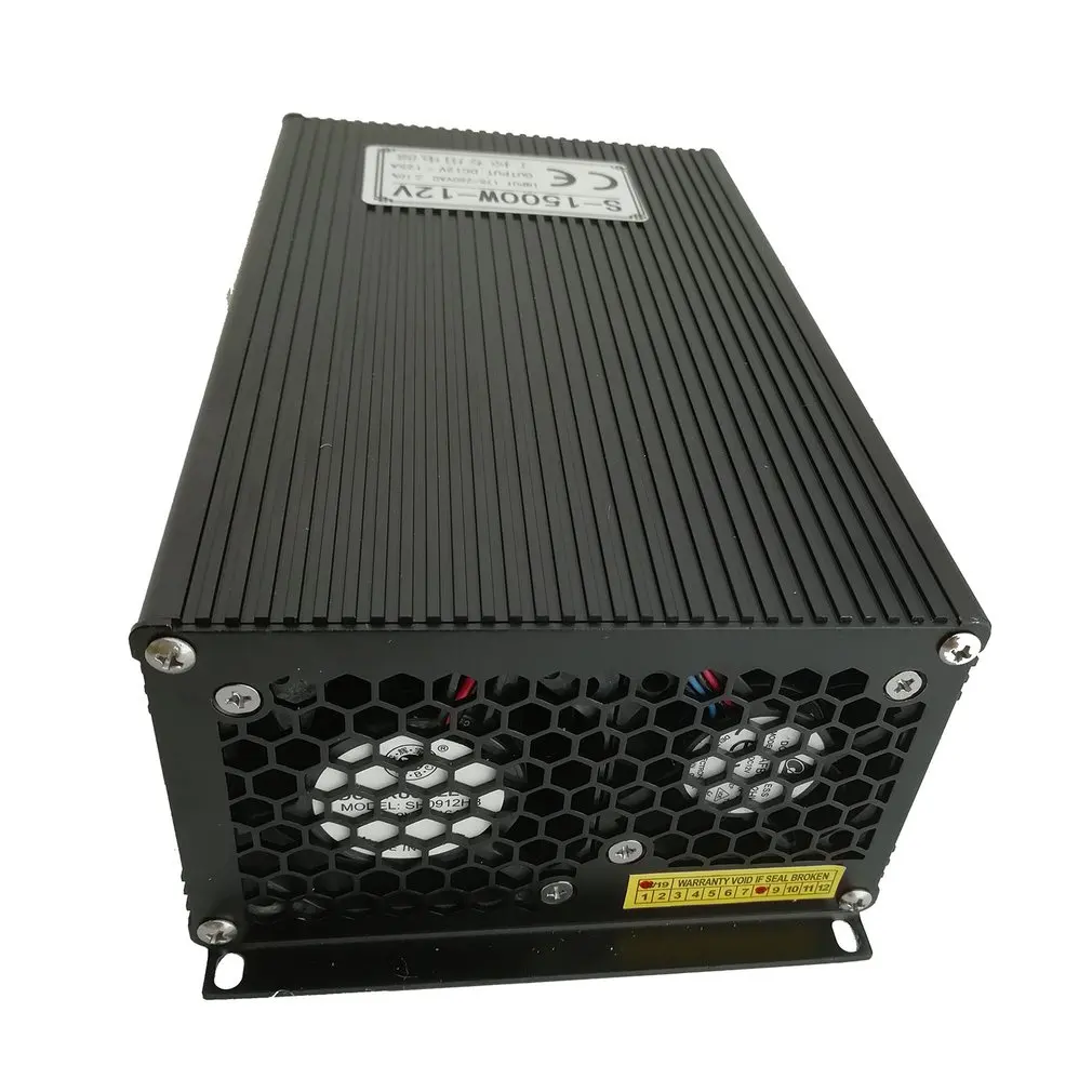 12V 1500W импульсный источник Питание освещения Трансформатор переменного тока выключатель питания постоянного тока адаптер для камеры видеонаблюдения