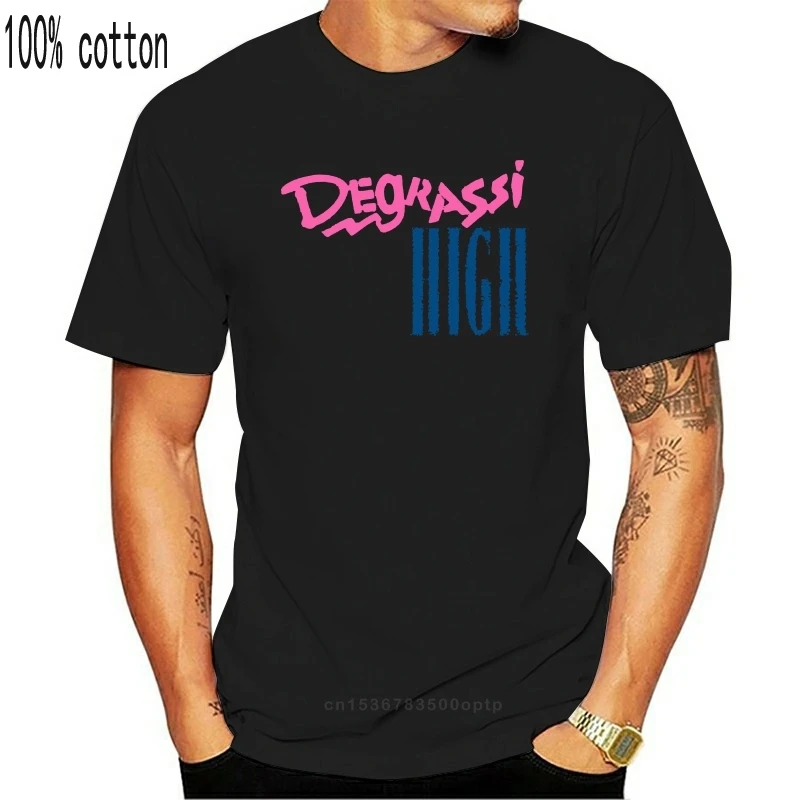Высокая футболка Degrassi крутые топы для ТВ-шоу уличная одежда забавная | Мужская