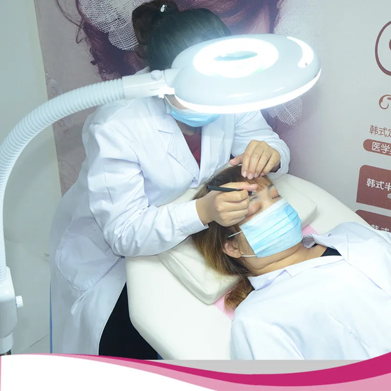 

Beauty Light LED Beauty Light Tattoo light Eyebrow Beauty salon floor lamp Cold light magnifying glass Shadowless lamp Brightnes