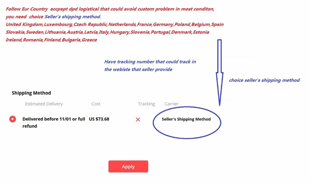 Logistical dpd