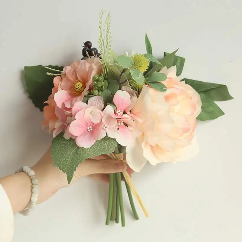Dali Chrysanthemum Artificial Silk Flower Wedding Flower Party Decoration Wreath Scrapbooking Fake Flowers Hotel Decoration