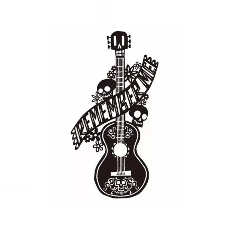 1 шт. CoCo Remember Me Guitar декоративная печать DIY само Чернильное светочувствительное уплотнение без ручки Забавный планировщик для скрапбукинга штампов