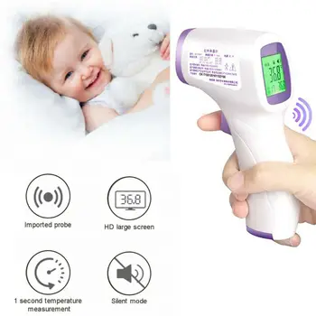 

Infrared Digital Baby Adult Forehead Thermometer Contactless Temperature Portable Digital Infrared Thermometer Temperature Gun
