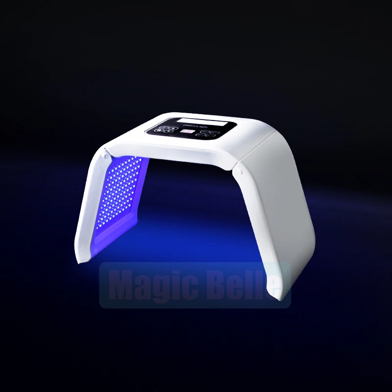 Одобренный CE светодиодный светильник Фотон Маска для лица машина 7 цветов терапия омоложение кожи против морщин отбеливающий светильник терапия