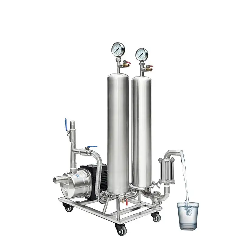

Stainless Steel White Wine Urge Chen Machine Silicon Dioxide White Wine Filter Device Turbid Impurities Grease Filter Equipment