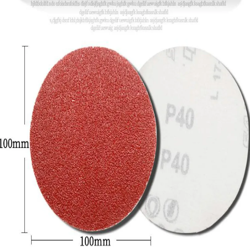 80 120 150 180 240 320 400 600 800 1000 1200 1500 2000 mesh Self adhesive 4inch Round flocking sandpaper 100mm sand paper