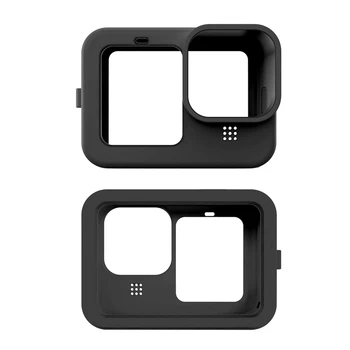 

for Go pro Hero 9 Black Accessories Kit Silicone Case + Mini Camera Protection Case with Hook + Lanyard