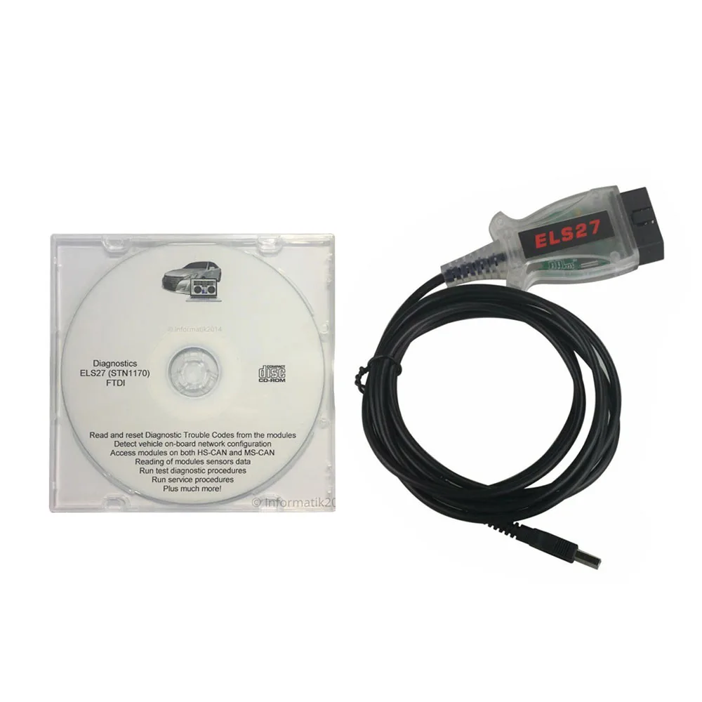 ELS27 FORScan O-B-D2 диагностический сканер для Ford/Mazda/Lincoln/Mercury O-B-D автомобиля и грузовика диагностический инструмент