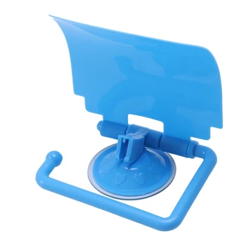 

Fashion Creative Tissue Box Bathroom Lavatory Sucker Wall Mounted Toilet Paper Holder Cover Roll Tissue Box Storage Accessory(bl