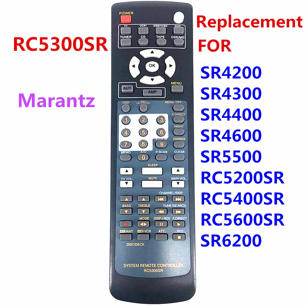 Mando Para SR4200 SR4300 SR4400 SR5300 SR5500 Mando A Distancia