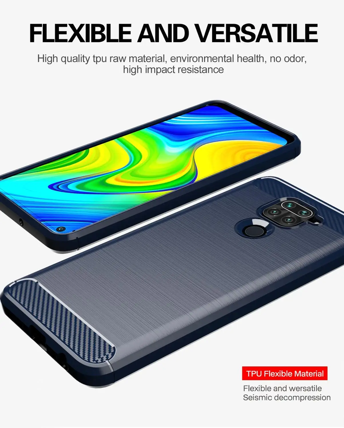 Противоударный чехол для Xiaomi Mi Note 9 10 Pro 8 SE 9T A2 A3 Lite Mix 2s Redmi 9s 7 6 K20 K30 4X 6A 7A 8A 5 Plus