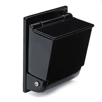 

95*70mm Wall Mounted Aluminum Alloy Ashtray Cigarette Ashtray Holder Creative Personality Outdoor Smoking Public Places
