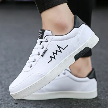 

2020 Men white Sneakers Casual Shoes Breathable stdents Tenis Trainers Sports Running Sneaker Basic handsome Walking Shoes