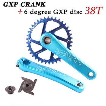 

Bicycle Parts Mountain Road Bike Bmx MTB Crankset 170mm Crank 30t 32t 34t 36t 38t Gxp Chainrings With Bottom Bb115mm