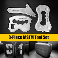 Heavy Duty Stainless Steel IASTM Soft Tissue Fitness Muscle Fascia  Knife Tool GUA SHA  Massage Body  Physical Therapy Equipment 1