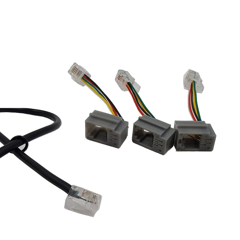 4P4C RJ9 кабель 3 5 мм Смартфон Гарнитура К Кабель адаптер конвертер для ip телефонов