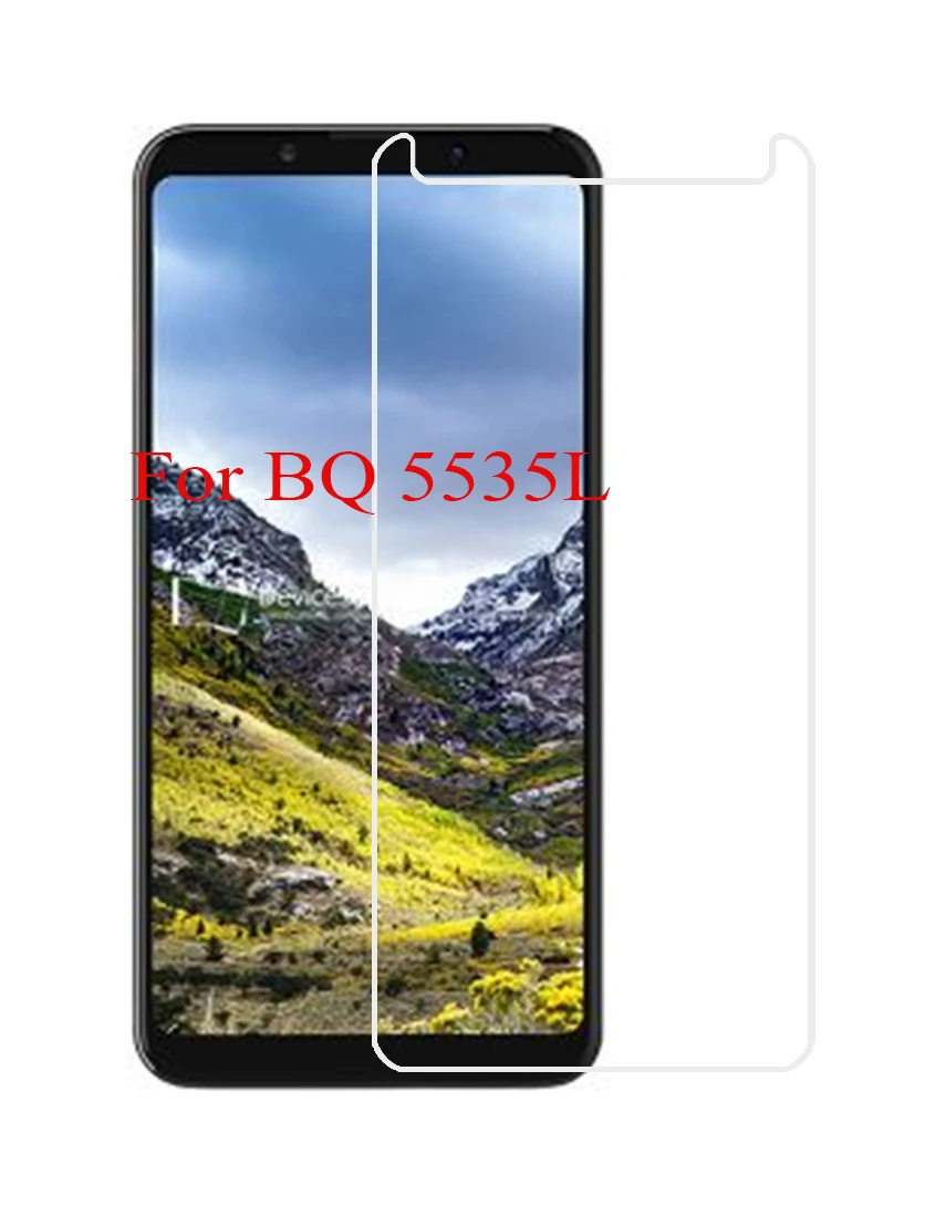 Закаленное стекло для BQ 5535L strike Power Plus 2.5D Высококачественная Защитная пленка