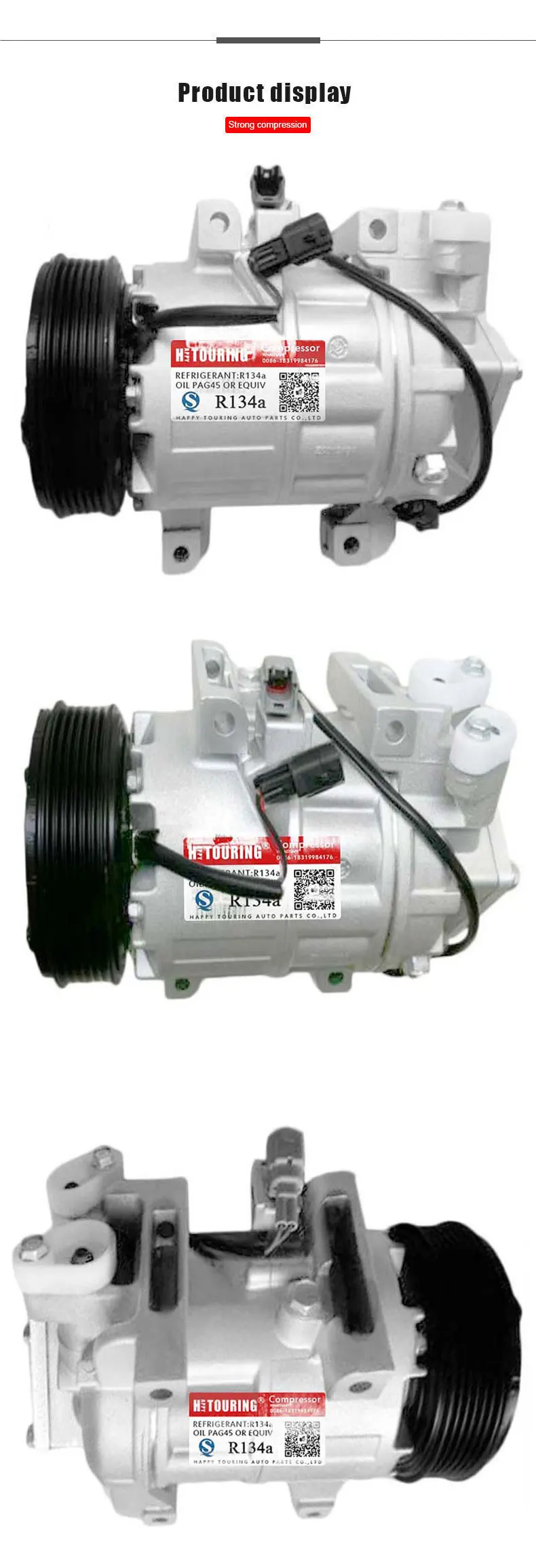 Авто A/C компрессор для автомобиля Nissan X-Trail T31 2.5L 2007-2013 992600JG300 92600-JG300 92600JG30A 92600-JG30A