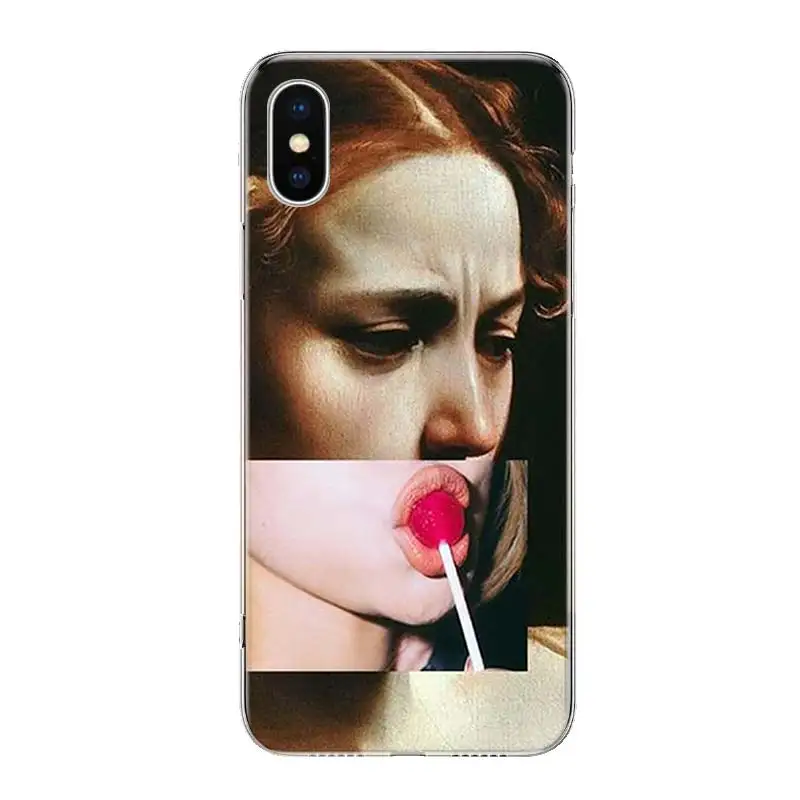 Monalisa Confira Mais Collage чехол для телефона для iPhone 11 Pro 7 6X8 6S Plus XS MAX+ XR 5S SE 10 Ten Art TPU Coque Capa She