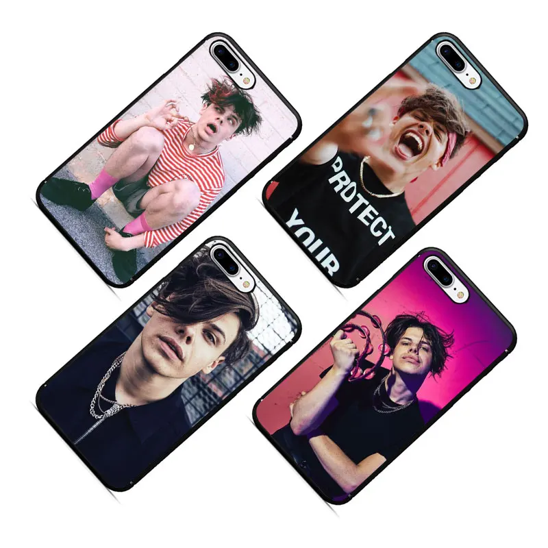 EWAU Yungblud Soft Silicone phone case for iphone 5 5s SE 6 6s 7 8 plus X XR XS 11 Pro Max
