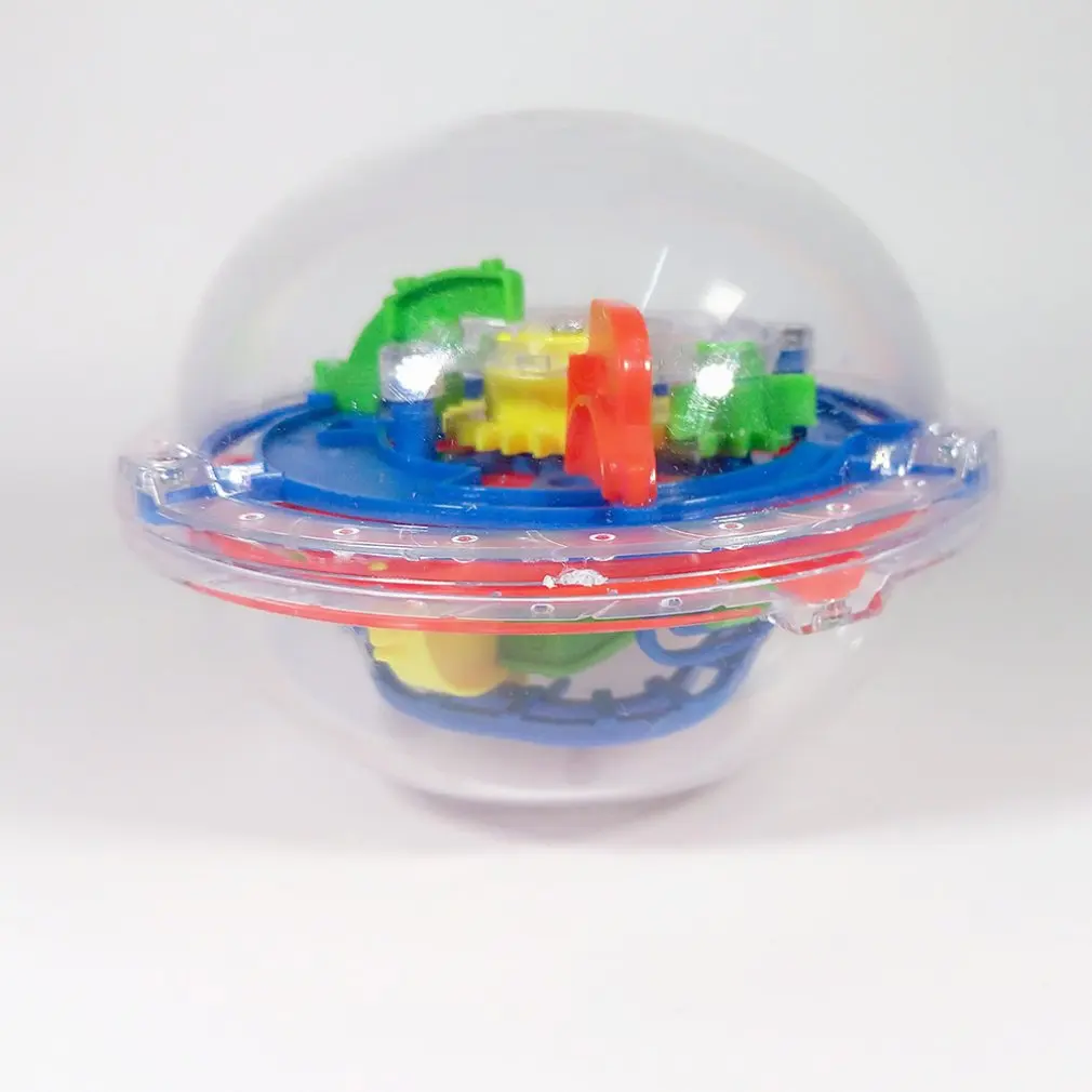 Children'S Intelligence Training Challenge 3D Fun Maze Ball Ufo Magic Smash Maze Game Ball Magic Maze Ball