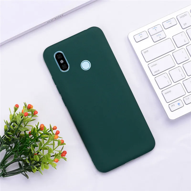 iphone waterproof bag Silicone Case For Xiaomi Redmi Note 5 Case TPU Cover Phone Cases For Xiaomi Redmi Note 5 Pro Case Redmi Note 5 Cover Funda Coque iphone waterproof bag