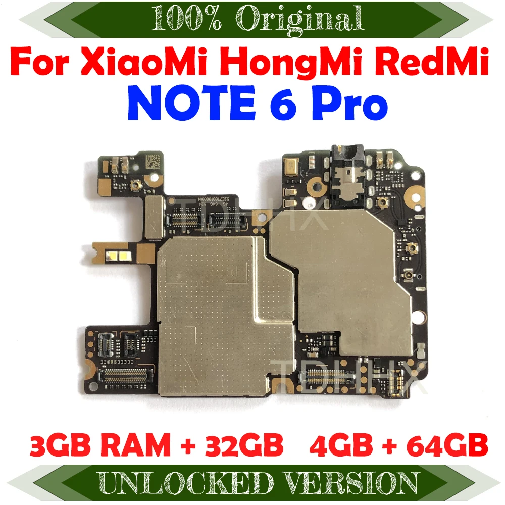 Tdhhx Full Working For Xiaomi Redmi Note 6 Pro Motherboard 100 tdhhx-full-working-for-xiaomi-redmi-note-6-pro-motherboard-100